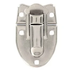 Diall Serrure De Meuble|Serrure De Meuble-2 fermoirs pour valise l. 35 mm x H. 38 mm x EP.6 mm