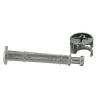 Diall Ferrure d'assemblage + Goujon ø15 x L. 47.5 mm en acier, lot de 2