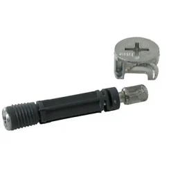 Diall Ferrure d'assemblage + Goujon ø15 x L. 30 mm en zamack, lot de 2