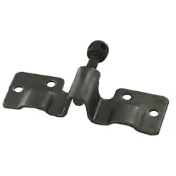 Diall Ferrure-2 Ferrures de lit en applique 93 x 40 mm