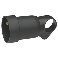 Legrand Fiche femelle 16A 2 P+T noir avec anneau