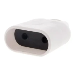 Zenitech Fiche Électrique-Fiche femelle 2P 6A - Blanc -