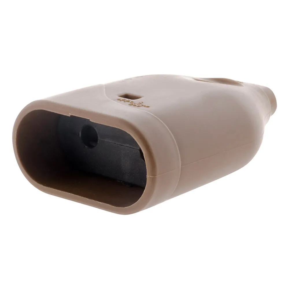 Zenitech Fiche Électrique-Fiche femelle 2P 6A - Marron -