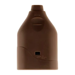 Zenitech Fiche Électrique-Fiche femelle 2P 6A - Marron -