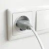Diall Fiche électrique mâle 6A métal