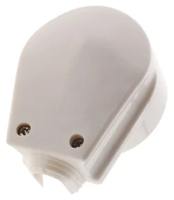 Zenitech Fiche Électrique-Fiche mâle 20A coudée 2 P+T - Blanc -