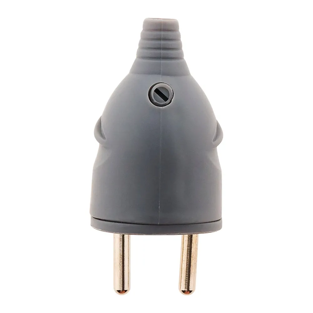 Zenitech Fiche mâle 16A 2P+T - Gris -
