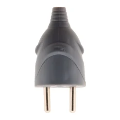 Zenitech Fiche mâle 16A 2P+T - Gris -