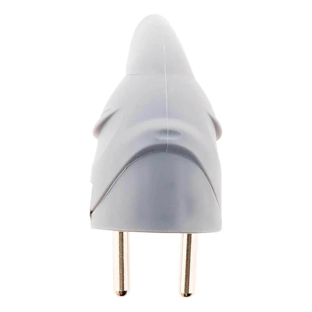 Zenitech Fiche mâle coudée 16A 2P+T - Gris -