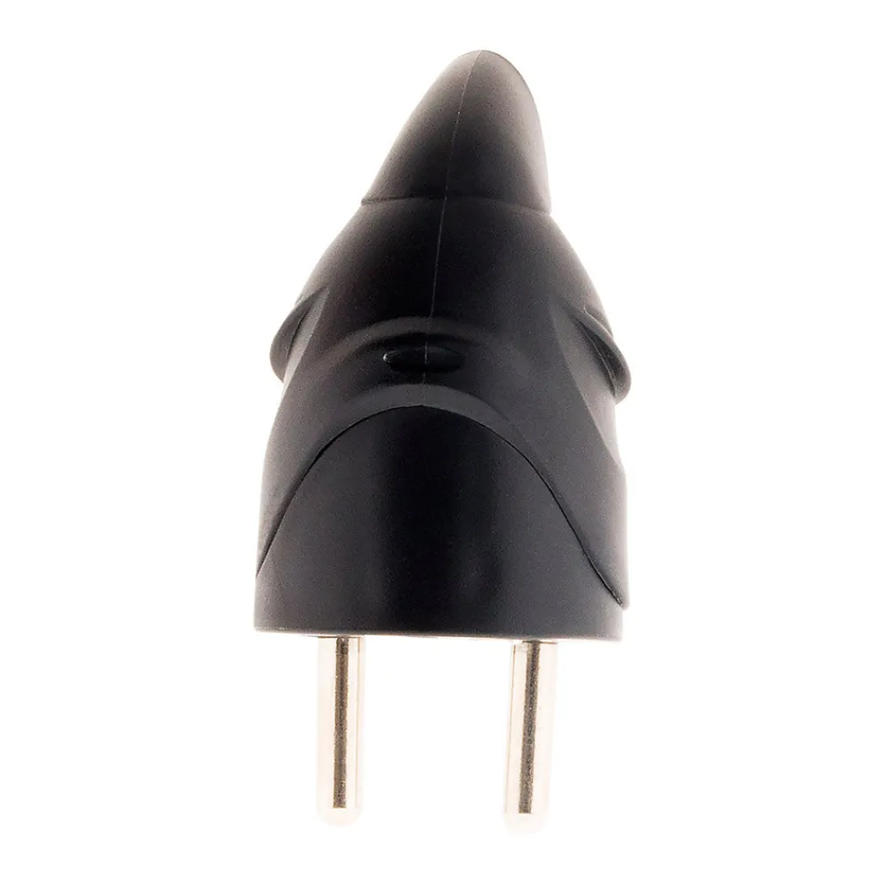 Zenitech Fiche mâle coudée 16A 2P+T - Noir -