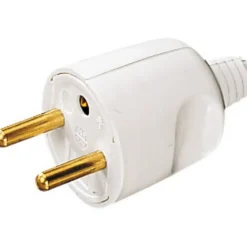 Lebenoid Fiche mâle droite 2P+T 16A IP40 Lébénoïd