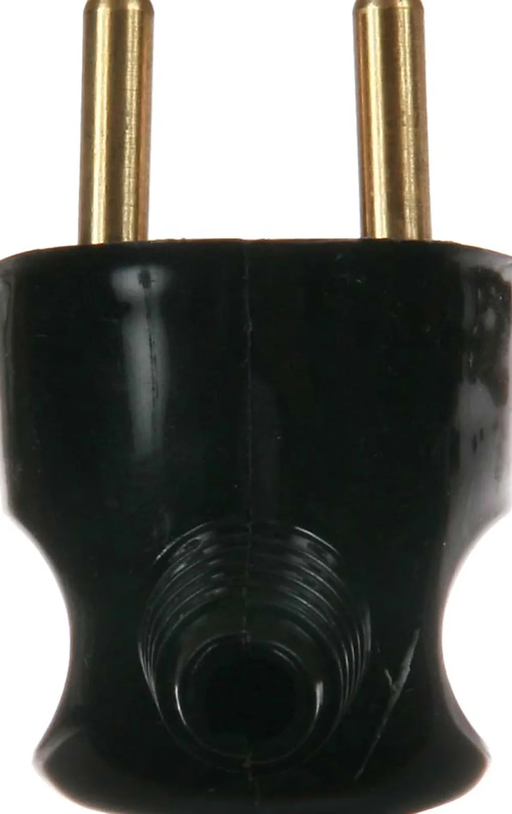Lebenoid Fiche Électrique-Fiche mâle latérale 2P+T IP40 noir Lébénoïd