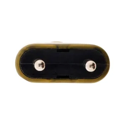 Zenitech Fiche mâle 2P 6A - or -