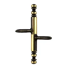 QCL Fiche D'Ameublement-Fiche tourillon vieux laiton 8 x 56 mm