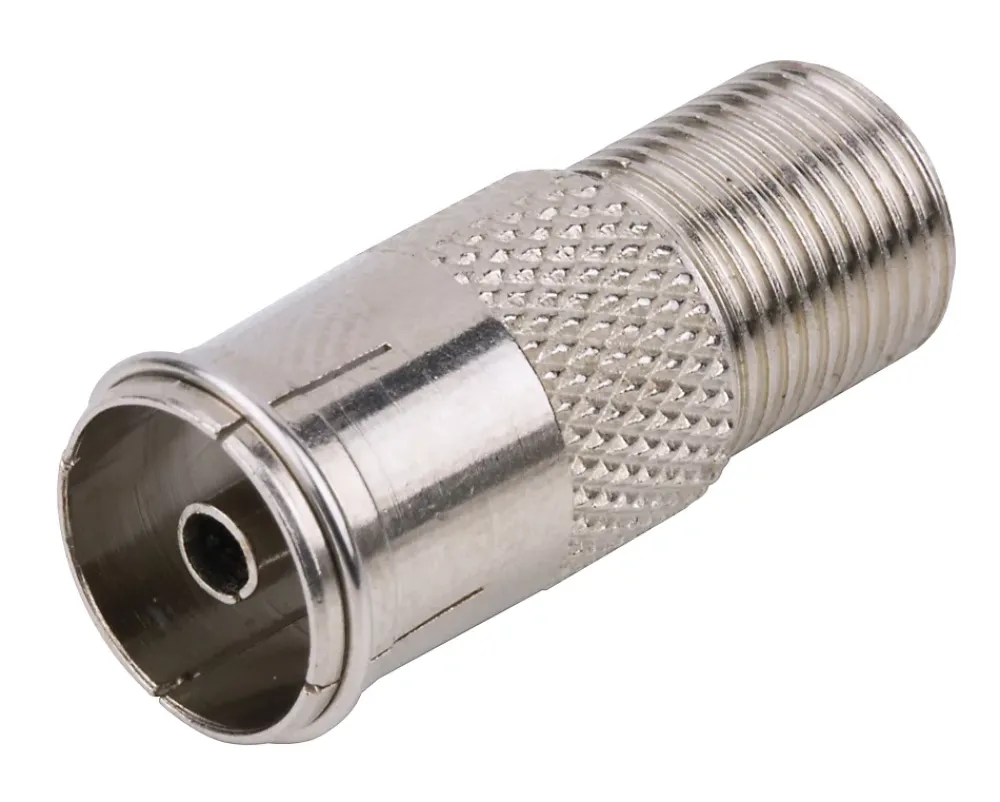 Diall Câble Et Connectique Tv-Fiche TV Femelle ø9.5 mm/ Femelle Type F Blyss