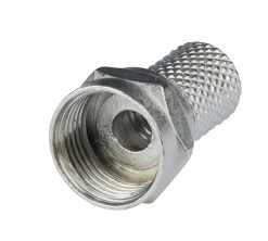 Diall Câble Et Connectique Tv-Fiche TV Mâle à câbler pour PF100/RG6 Blyss, lot de 2