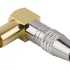 SLX Fiche TV Mâle ø9.52 mm à souder, Or