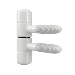 QCL Fiche D'Ameublement-Fiche à visser blanc 13 x 35 mm vendue par 2
