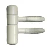 QCL Fiche D'Ameublement-Fiche à visser blanc 11 x 40 mm vendue par 2