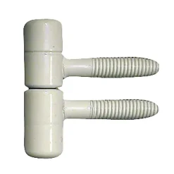 QCL Fiche D'Ameublement-Fiche à visser blanc 11 x 40 mm vendue par 2