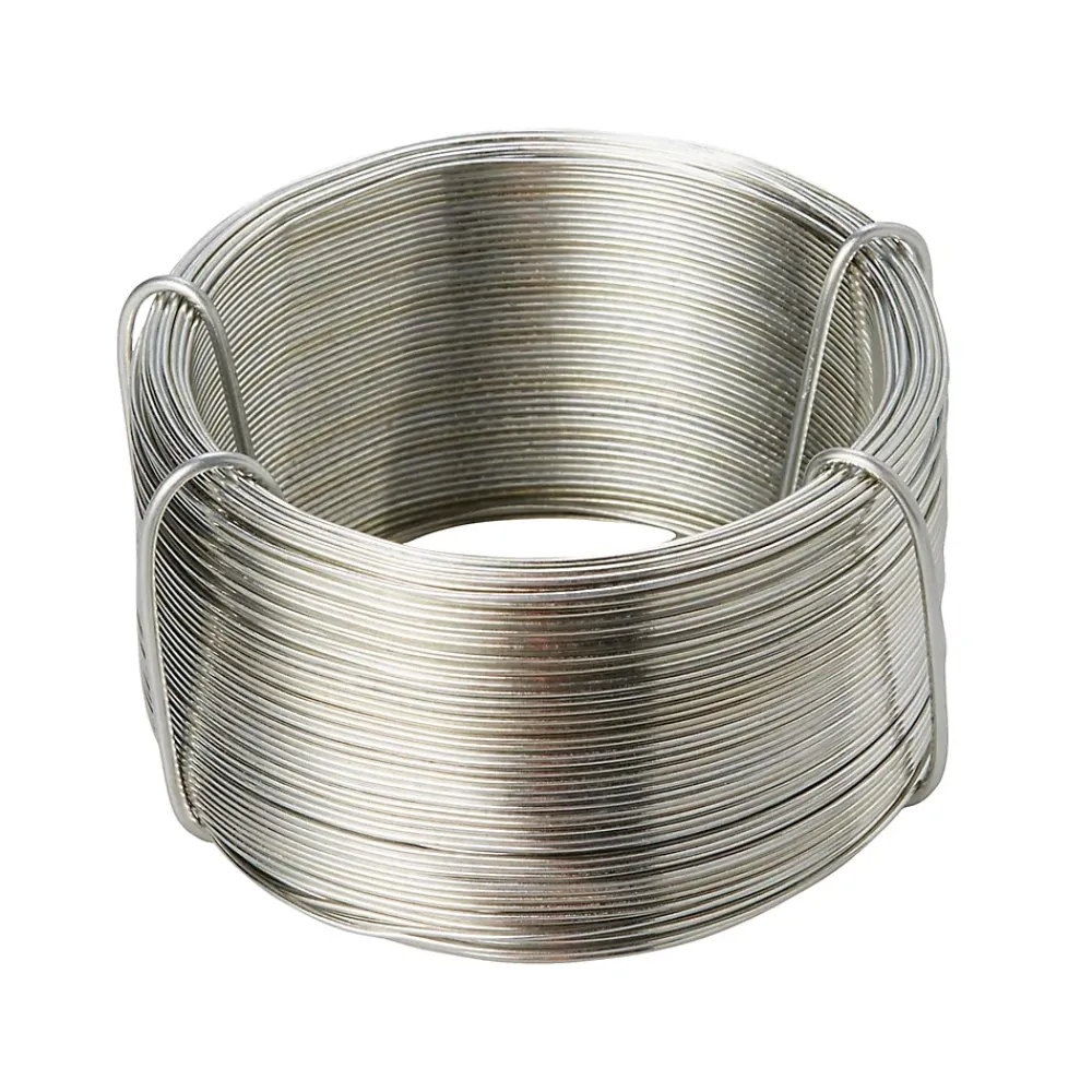 Diall Fil d'acier ø0.7 mm, 75 m Argent