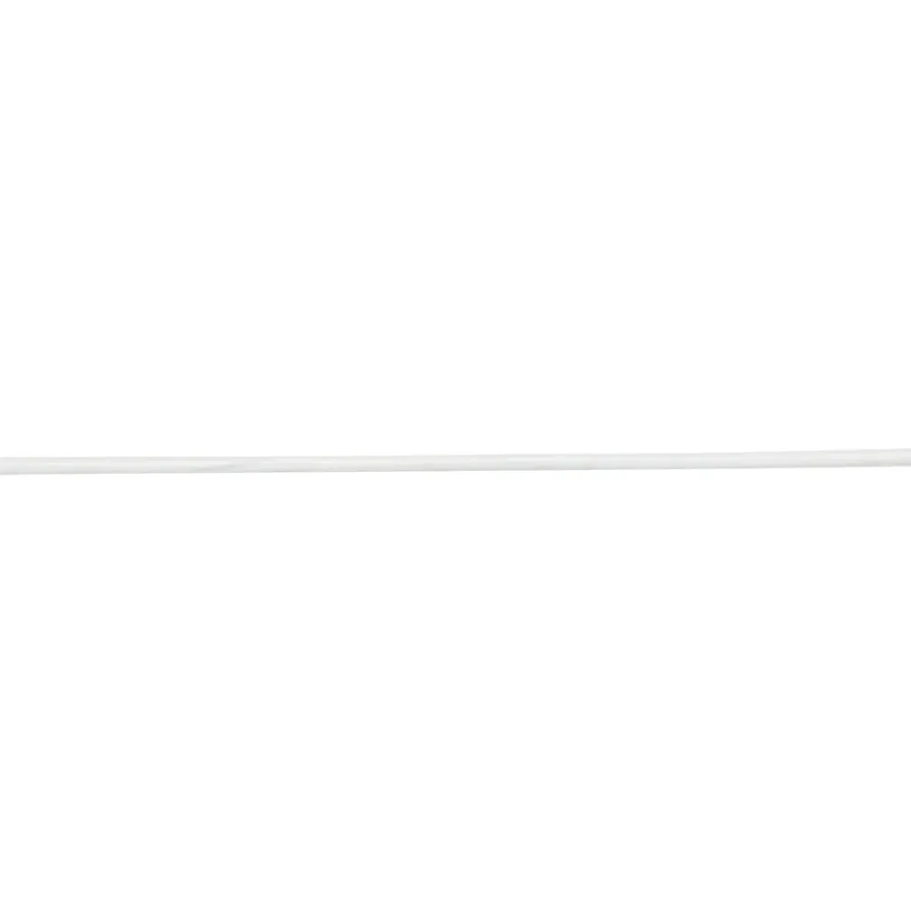 Diall Fil d'acier revêtement PVC Blanc ø0.8 mm, 50 m