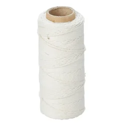 Diall Fil de coton blanc ø1.2 mm, 60 m
