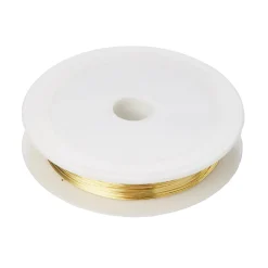 Diall Fil de laiton ø0.4 mm, 30 m Cuivre