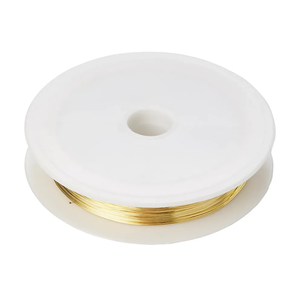 Diall Fil de laiton ø0.4 mm, 30 m Cuivre