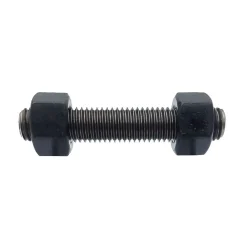 D-Work Écrou-25 Filets et 2 Ecrous Montés D. 14 x 100 mm - ASTM A193 et ASTM A194 - Brut -