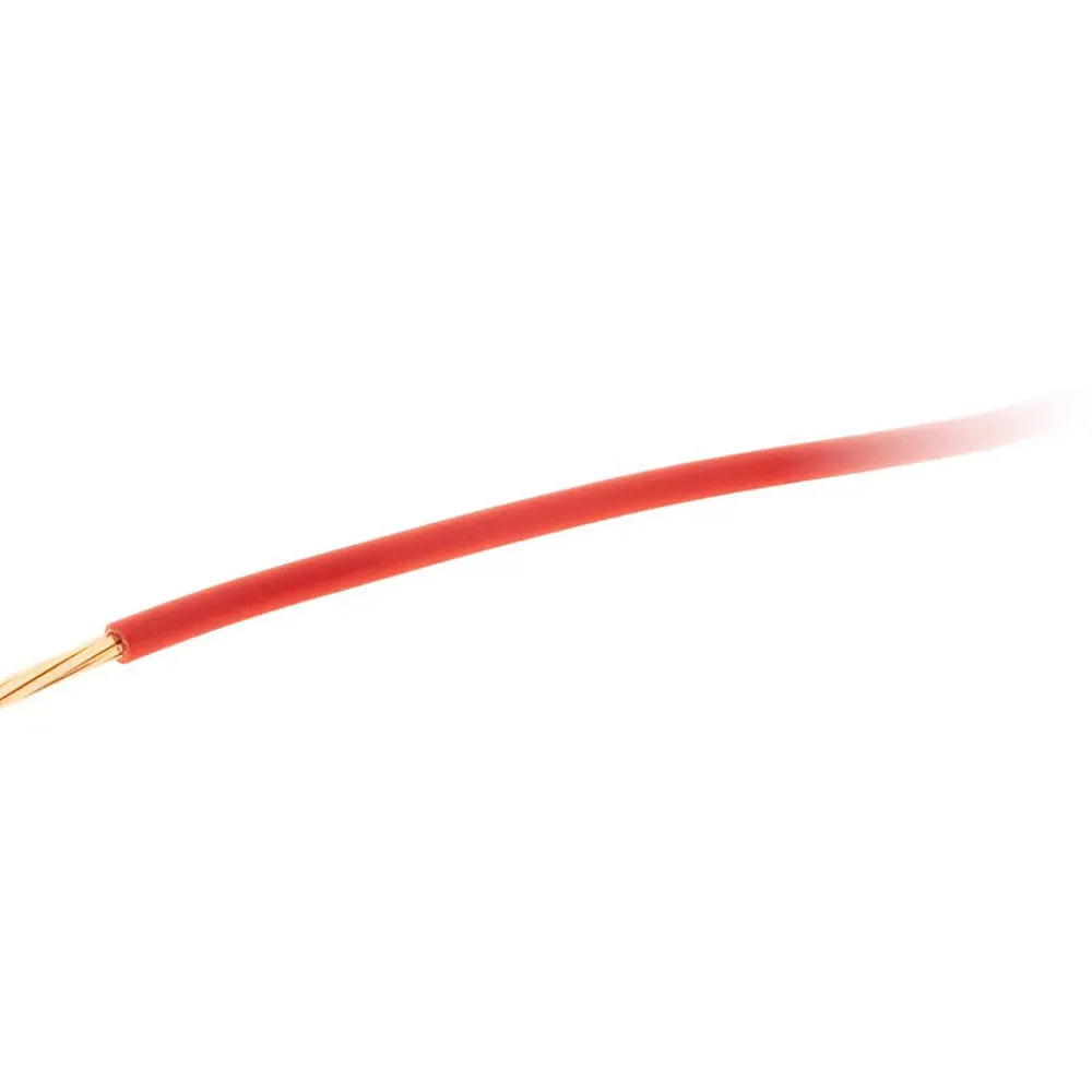 Zenitech Fil électrique HO7V-R 6mm² 100m - rouge -