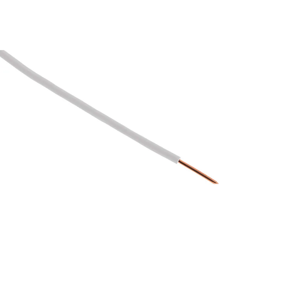 Zenitech Câble, Fil Et Cordon D'Alimentation-Fil électrique H07V-U 1,5mm² blanc - 100m -