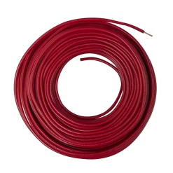 Zenitech Câble, Fil Et Cordon D'Alimentation-Fil électrique H07V-U 1,5mm² rouge - 25m -