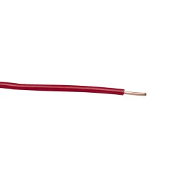 Zenitech Câble, Fil Et Cordon D'Alimentation-Fil électrique H07V-U 1,5mm² rouge - 25m -