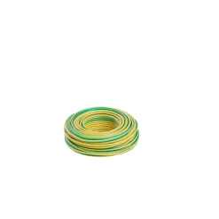 Nexans Câble Et Fil D’Installation-Fil 2,5mm² H07VU vert/jaune couronne 25m