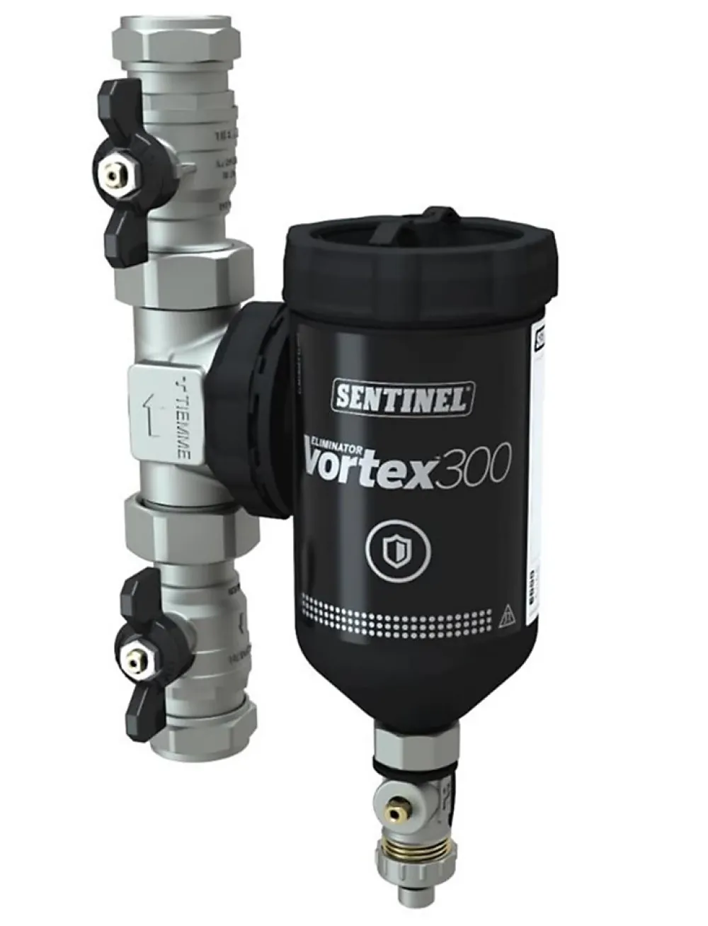 Sentinel Filtre compact magnétique VORTEX 300 - Raccords 3/4" Mâle