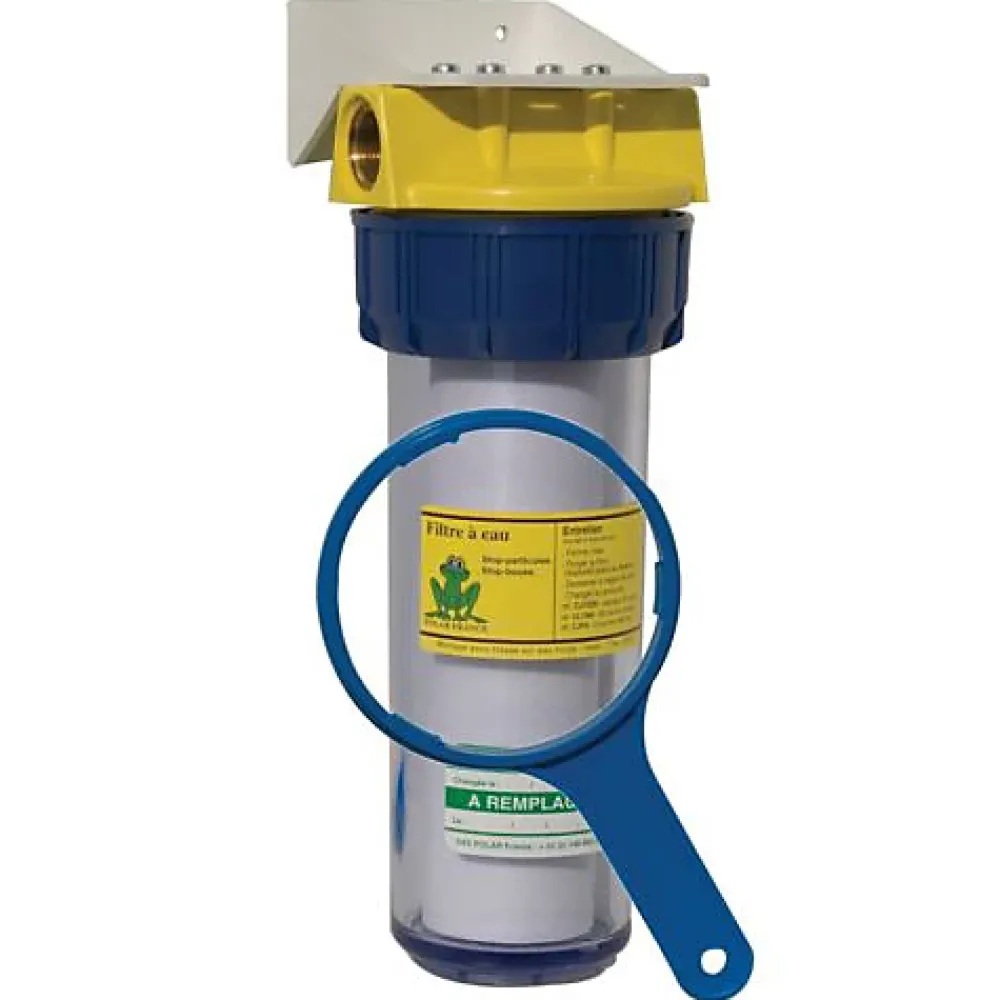 Polar Filtre complet 3/4 avec cartouche CJ1020 anti-boue et équerre - - F34C