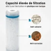 Sinea Adoucisseur D'Eau-Filtre à eau triple 9' 3/4 + Pack protection complète filtration sous évier connexion 3/4'