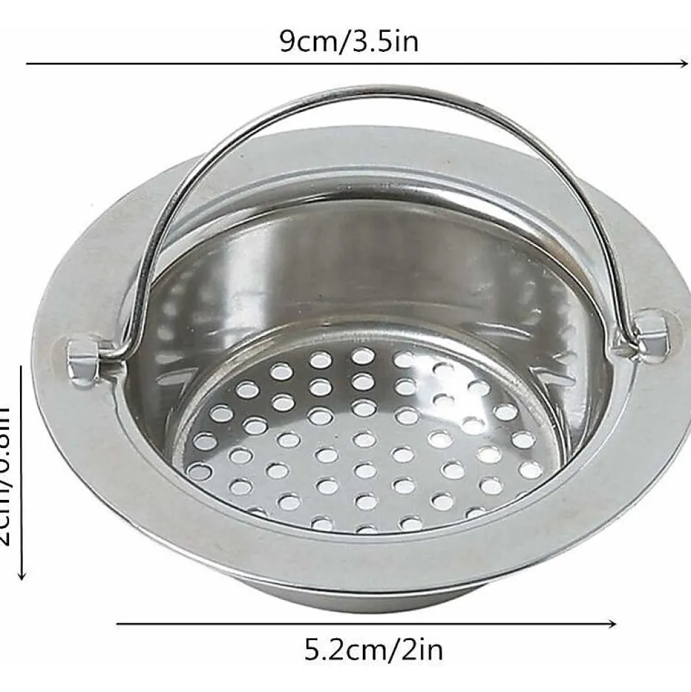 Deko Filtre evier Cuisine nettoyant Plug Trou Cheveux Catcher Évier Bouchons Bouchons évier de Cuisine Cuisine évier crépine 2pcs