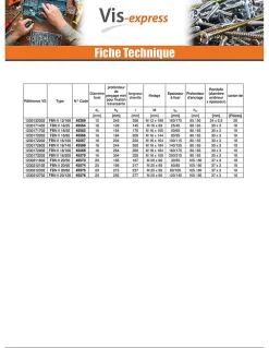Fischer Goujon D'Ancrage-Ancrage FBN II 20X217 Filetée sur 90 Acier zingué - 10 pièces