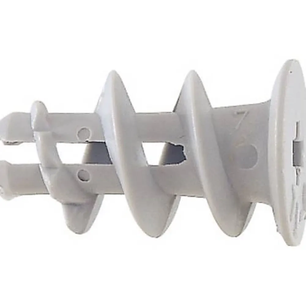 O91 Fischer GKS Cheville pour plaques de plâtre 22 mm, boîte de 50 - nylon autoperceuse avec vis