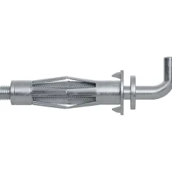 O91 Fischer HM 5 x 37 HM-H cheville métallique pour corps creux avec crochet coudé, 4 pièces