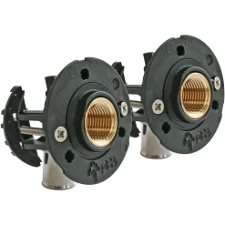Somatherm for you Fixation pour robinetterie Bain Douche pour PER Ø16 raccord à sertir sortie femelle 15/21 (1/2")