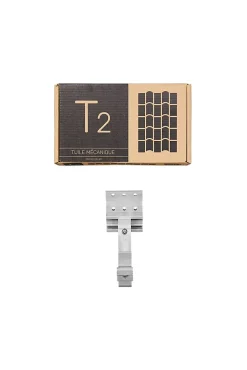 Ultrawatt Panneau Solaire À Composer-Fixation pour tuile Galb-t2 métal et plastique L.330 mm x l. 200 mm pour panneau solaire
