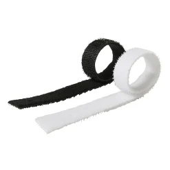 Diall 12 fixtaions de câbles auto-aggrippantes 15 x 210 mm blanc et noir
