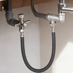 Flomasta Flexible Robinetterie-Flexible d'alimentation Mâle/Femelle 15x21 longueur 30 cm