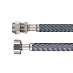 Flomasta Flexible d'alimentation Mâle/Mâle 12 mm 12x17 longueur 30 cm