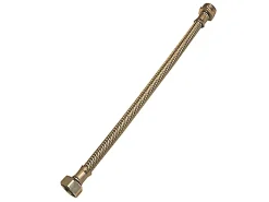 Diall Flexible Robinetterie-Flexible d'alimentation mâle femelle 15x21, longueur 30 cm