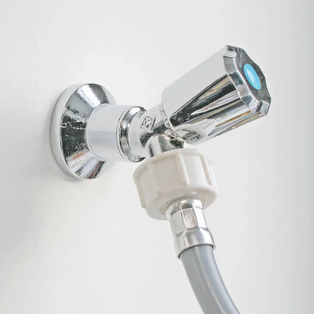 Somatherm for you Flexible d'alimentation pour machine à laver raccords droits F-F coudé 3/4", L. 2m