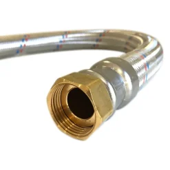 Isoflex Flexible Robinetterie-Flexible Inox 19mm Intérieur F-f 3/4" (20/27) Longueur 100cm